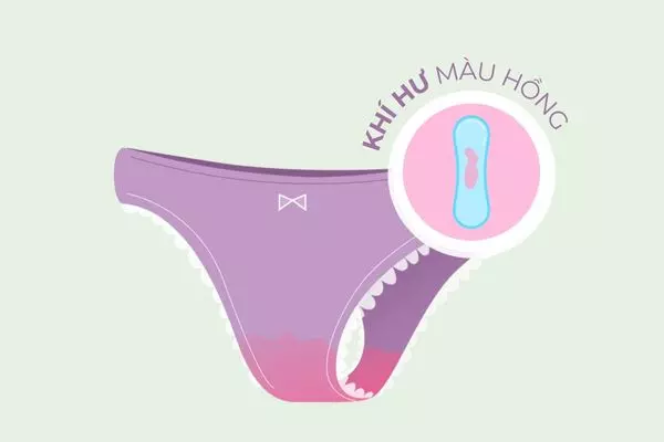 Khí hư màu hồng thường gặp ở phụ nữ sau sinh