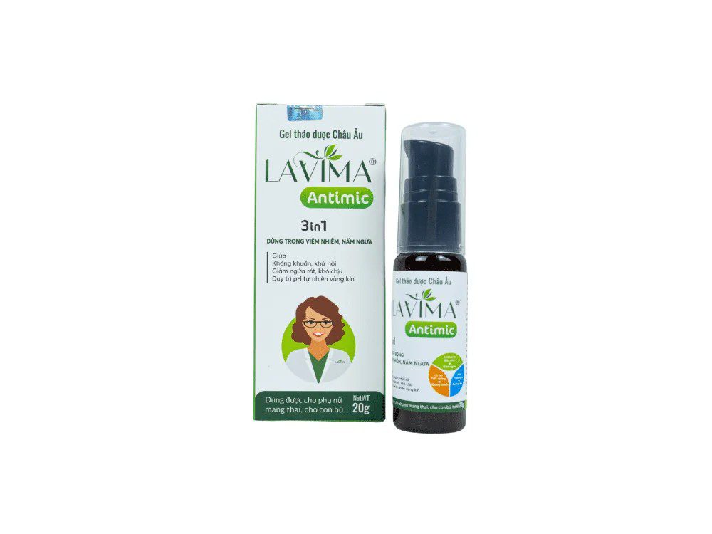 Gel bôi phụ khoa thảo dược Lavima