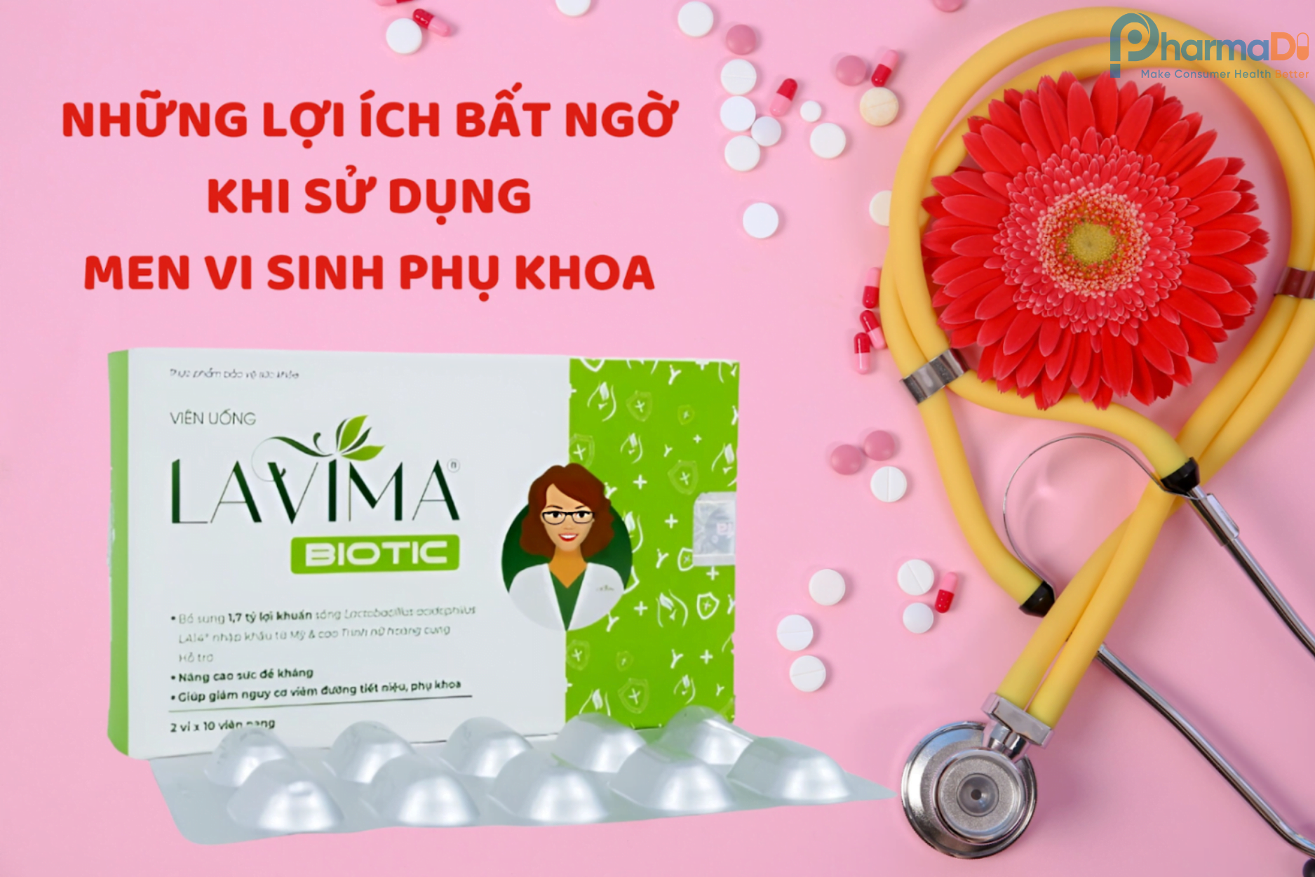 Những Lợi ích Bất Ngờ Khi Sử Dụng Men Vi Sinh Phụ Khoa