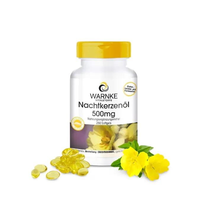 Dầu hoa anh thảo Nachtkerzenöl 500mg
