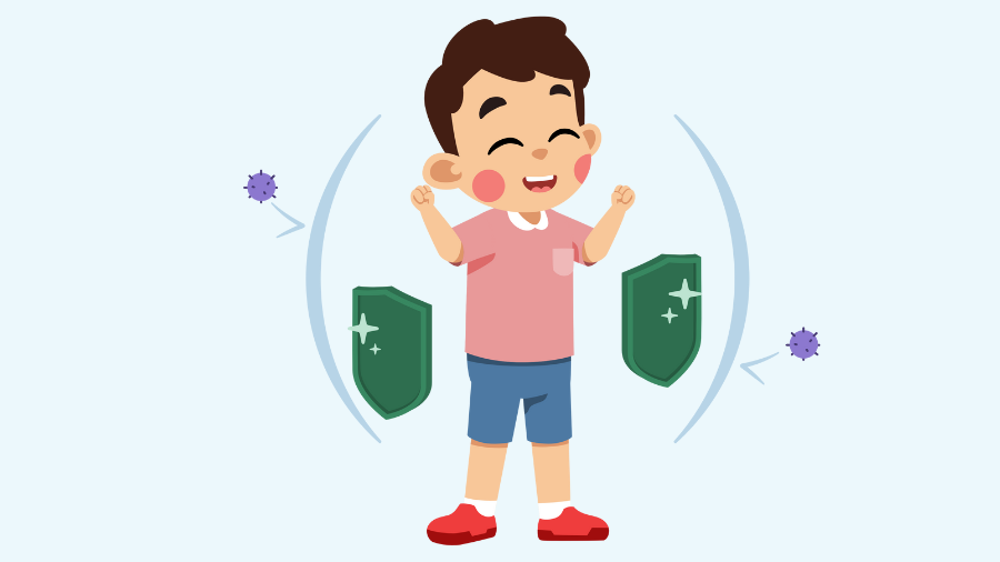 CÁCH TĂNG CƯỜNG HỆ MIỄN DỊCH TẠI NHÀ CHO TRẺ