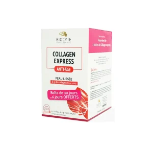 Collagen Express H/30 gói BIOCYTE Bột collagen peptide 5000mg hỗ trợ giảm lão hóa da, đẹp da