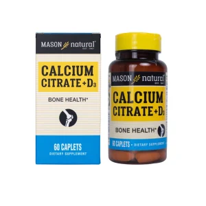 Canxi Citrate + D3 Mason Natural 60v