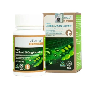 Super Lecithin 1200mg H/30V VITATREE Hỗ trợ tăng cường chức năng gan